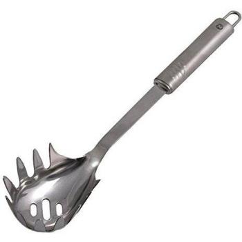 Metaltex 233215 Cuchara para Espaguetis Imperial de Acero Inoxidable, Plata