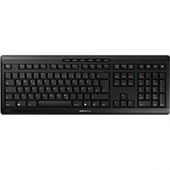 CHERRY Stream Wireless tastiera a RF + USB QWERTZ Tedesco Nero