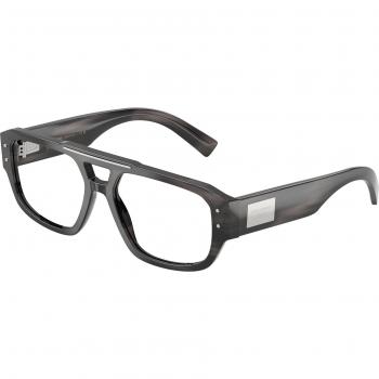 Dolce & Gabbana Lentes Graduadas Hombre Gris DG3406 3440