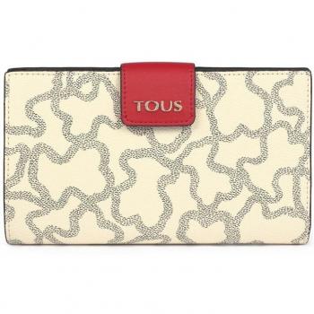 Billetera mediana flat kaos Tous 095960533 lona