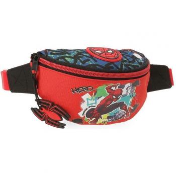 Riñonera Spiderman Urban rojo Disney