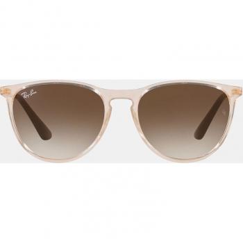 Ray-Ban Junior Gafas de Sol Redondas Marrón Translucido