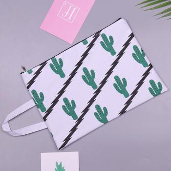 Bolsa Cactus Grande para Documentos