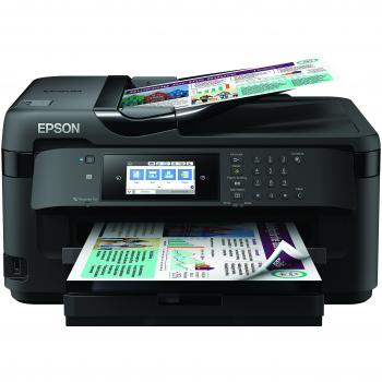 Epson WorkForce WF-7715DWF Stampante Multifunzione a Colori Getto di Inchiostro A3 Supportato Fino a 32 ppm (Stampa) 250 Fogli 33,6 Kbps USB 2.0 LAN Wi-Fi (n) Host USB NFC