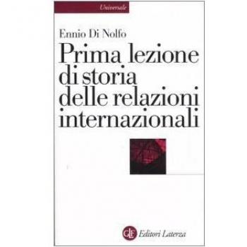 Prima lezione di storia delle relazioni internazionali