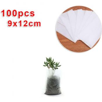 100 Uds Bolsas Biodegradables para Vivero de Plantas