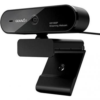 Webcam Gear4U T1WC73PRO USB 2.0 2.07 Mpx Nera