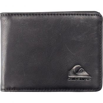 Cartera Quiksilver Negra Slim Rays Wllt Kvj0