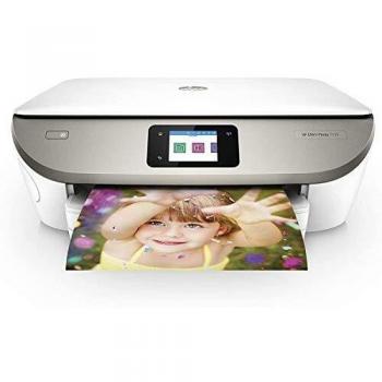 HP Envy Photo 7134 Z3M48B Stampante Fotografica Multifunzione A4, Stampa, Scansiona, Fotocopia, Wi-Fi, HP Smart, Stampa Fronte/Retro Automatica, 5 Mesi di Servizio Instant Ink Inclusi, Bianca