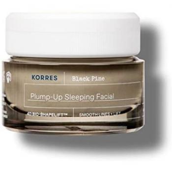 KORRES Crema de Noche Reafirmante Black Pine 4D Bio-ShapeLift, 40 ml