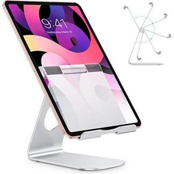 Supporto Tablet OMOTON Argento – Regolabile e Universale