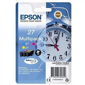 Epson Alarm clock Multipack Sveglia 3 colori Inchiostri DURABrite Ultra 27