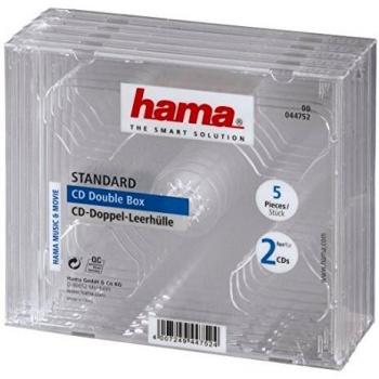 Custodia CD Doppia Trasparente “Gemma”