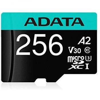 ADATA 256 GB MicroSDXC UHS‑I U3 V30s A2