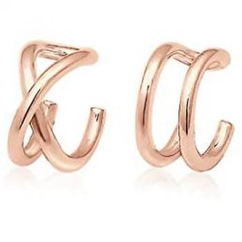 Pendientes Geométricos Oro Rosa ELLI