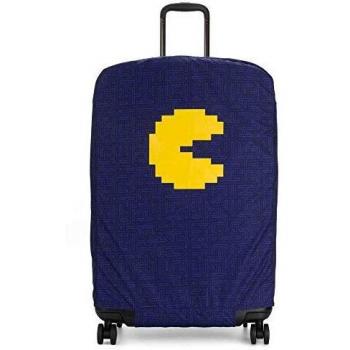Kipling Curiosity Cover Adaptador de Viaje, Adultos Unisex, Pac Man Bueno (Azul)
