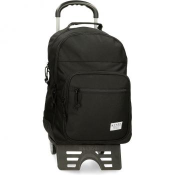 Movom Mochila Escolar Con Carro Poliéster Always On The Move Negro