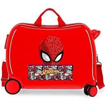 Maleta Infantil Marvel Spiderman Comic Roja 50x38x20 cms