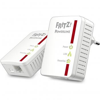 PowerLine AVM FRITZ 510E Set Internat Adattatori Ethernet