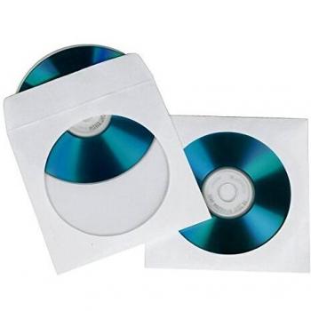 HAMA CD-ROM Sleeve, 100 Pieces