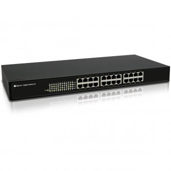 Digicom 8E4560 Switch Desktop 24 Porte RJ45 Gigabit 10/100/1000Mbps, Plug & Play