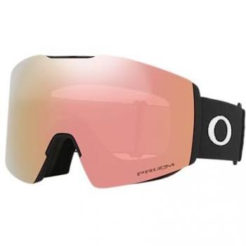 Máscara Oakley Fall Line L Matte Black con lente Prizm Snow Rose Gold Iridium