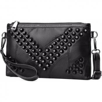 YBYT-Bolsos retro con remaches para mujer