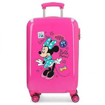 Maleta de cabina Disney Enjoy Minnie Rosa 34x55x20 cms Rígida ABS