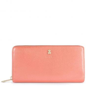 Tous 995960397, Monedero para Mujer, (Rosa), 19.5x11x2 cm (W x H x L)