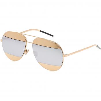 Christian Dior DIORSPLIT1 DC 000, Gafas de Sol para Mujer, Dorado (Rose Gold/Extra White Marl), 59