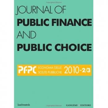 Journal of public finance and public choice (2010) vol. 2-3