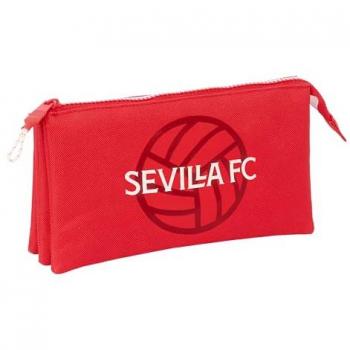 Portatodo Triple Sevilla Fc 22X3X12Cm