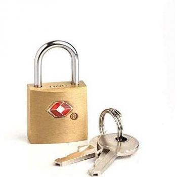 Candado Travel Blue para equipaje 26 Dorado