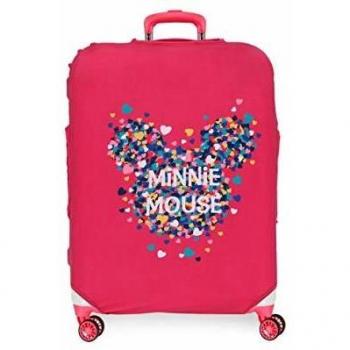 Funda para Maleta Mediana Minnie Disney Fucsia