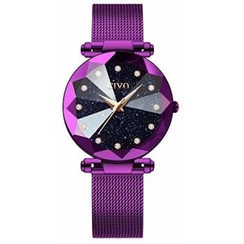 Reloj CIVO para Mujer de Malla Impermeable Oro Rosa