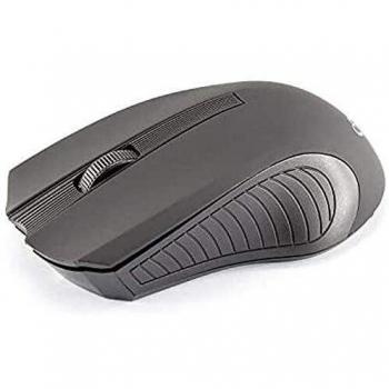 SboX VM-373B Mouse wireless portatile, ricaricabile, con 3 pulsanti, 2,4 GHz, wireless, 800 DPI, colore: nero