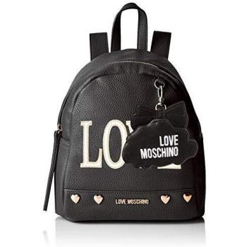 Love Moschino Borsa Pebble PU Bandolera para Mujer en Negro (Nero)
