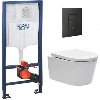 Bastidor Rapid SL con taza Swiss Aqua Technologies y placa negra mate