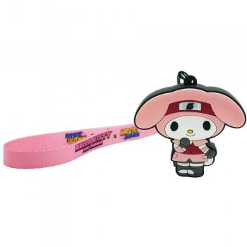 Llavero PVC Naruto x Hello Kitty My Melody Sakura