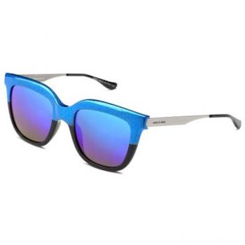 Italia Independent II 0806 HAF.022 51 Lentes de Sol Para Mujer Azules