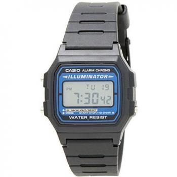 Casio F-105W-1AU: Reloj Digital Casio de Cuarzo con Alarma y Cronómetro