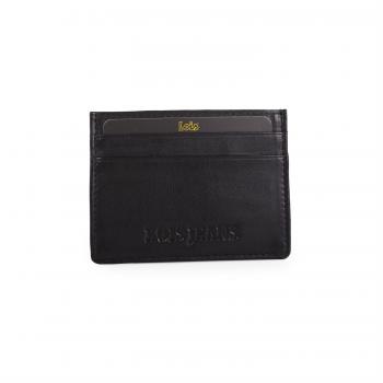 Tarjetero Lois Jeans con color negro y material de piel