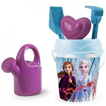 Cubo de Playa Disney Frozen II con Regadera y Accesorios