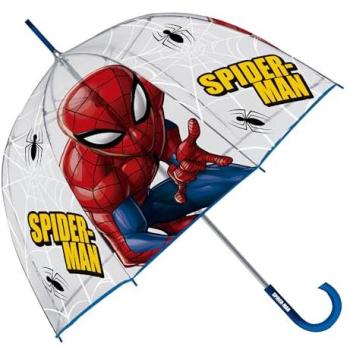 Paraguas Transparente Spider-Man Burbuja 48cm