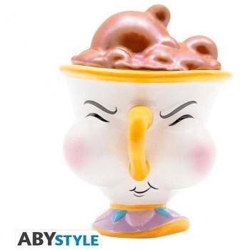 Taza Abystyle Disney La Bella Y La Bestia Chip Con Burbujas