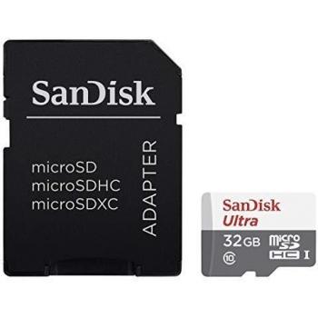 SanDisk Ultra Android Scheda di Memoria MicroSDHC 32 GB con Adattatore