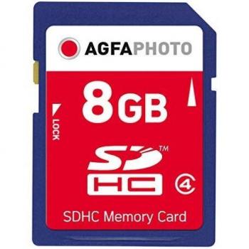 Scheda di memoria SDHC Agfa con capacità di 10407