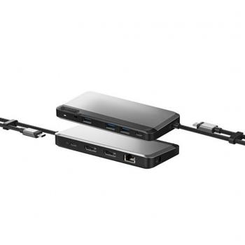 Docking Station ALOGIC U1CAD-SGR USB 3.2 Gen 1 – Tipo‑C Grigio