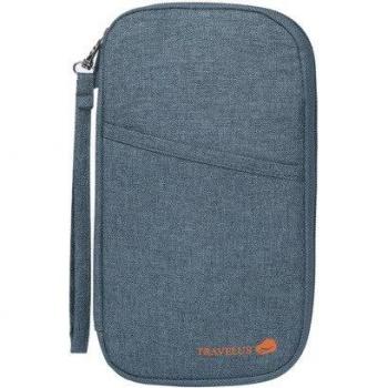 Pasaporte de viaje y cartera para tarjetas de crédito impermeable