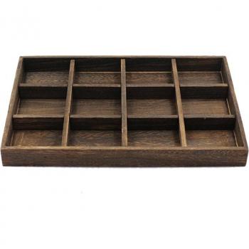 Bandeja Vintage para Joyería de Madera